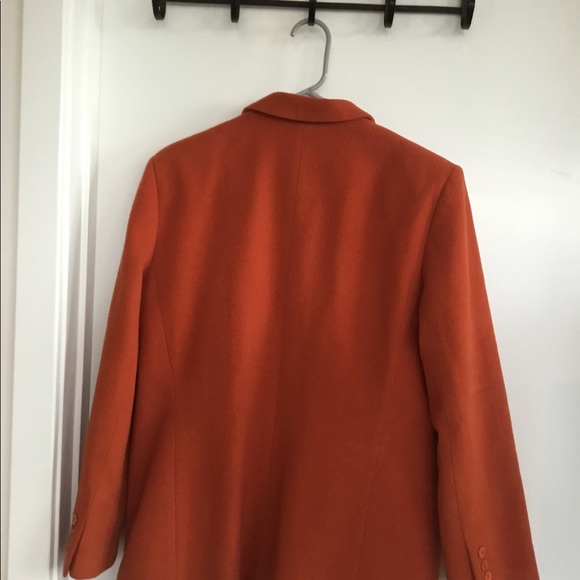 Harve Bernard Sport  Orange Coat $60 Size 12 - Picture 4 of 5